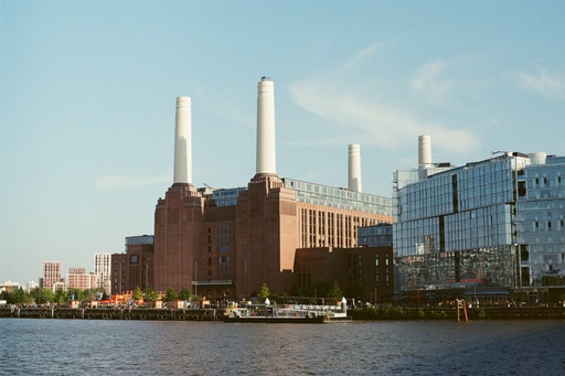 Battersea Power Station seen from Westminster