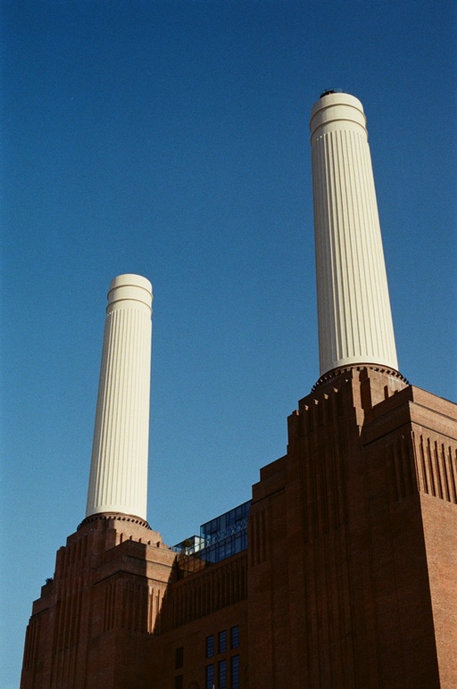 Battersea Power Station northern chimneys